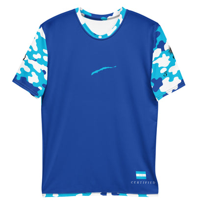Honduras CAMO Fetren tee (Blue)-Fete Massive