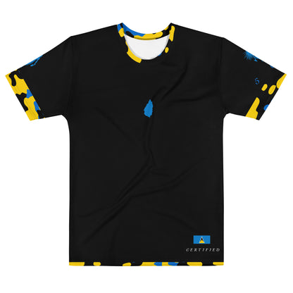 St. Lucia CAMO Fetren Men's t-shirt-Fete Massive