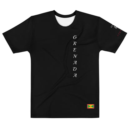 Grenada Men's t-shirt (Fetren Cert Sleeve)-Fete Massive