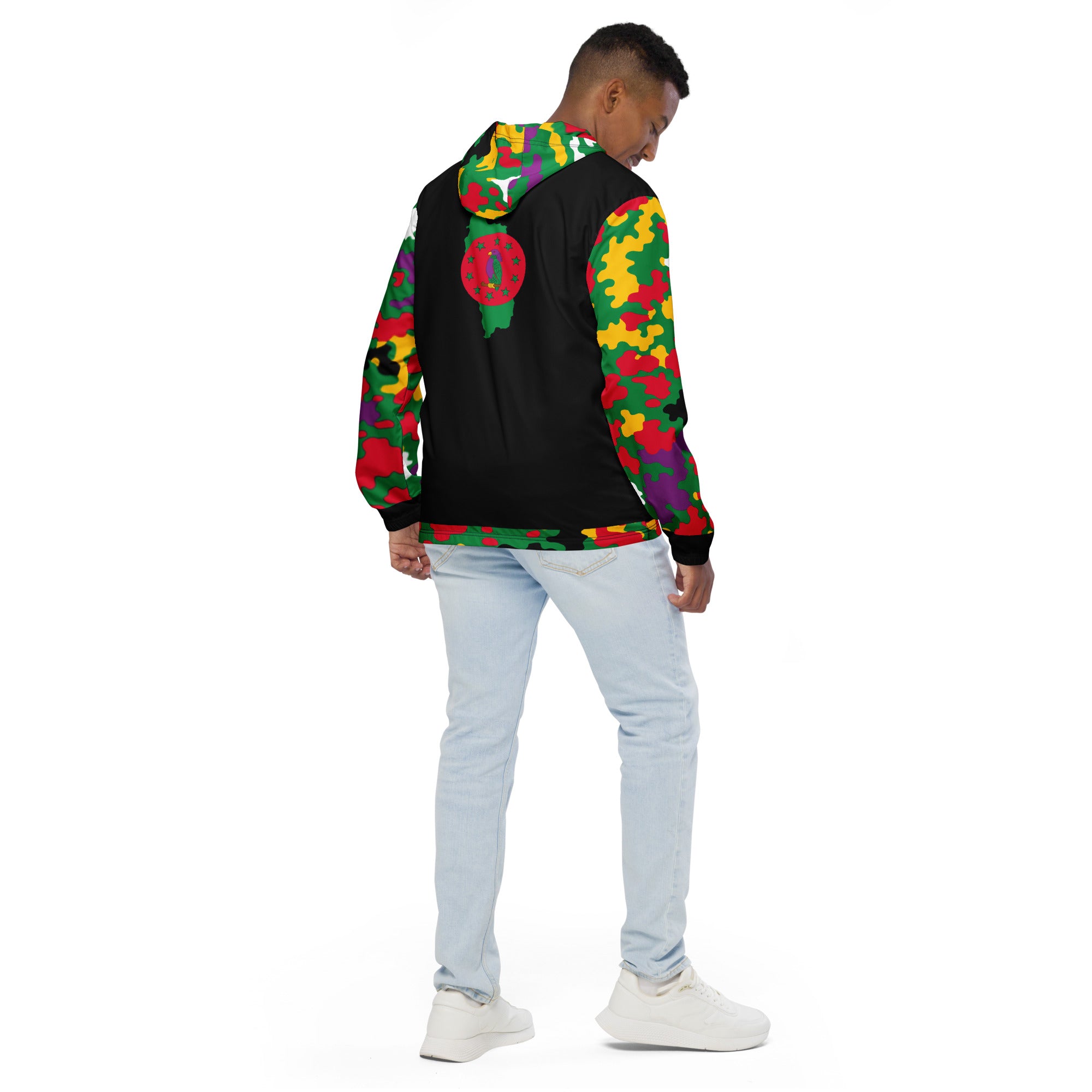 767 CAMO Jacket (Dominica Black)-Fete Massive