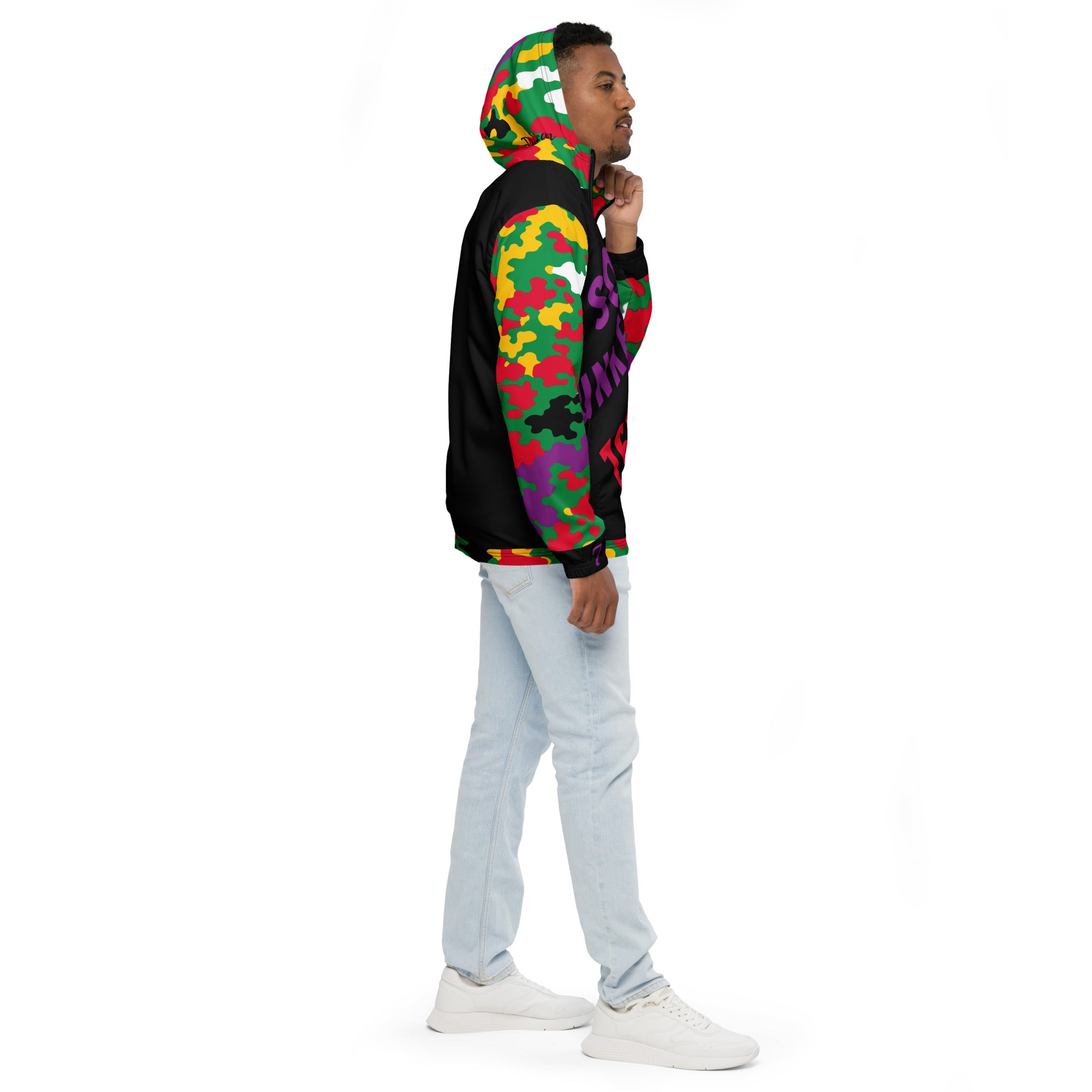 767 CAMO Jacket (Dominica Black)-Fete Massive