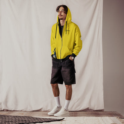 Unisex zip hoodie-Fete Massive