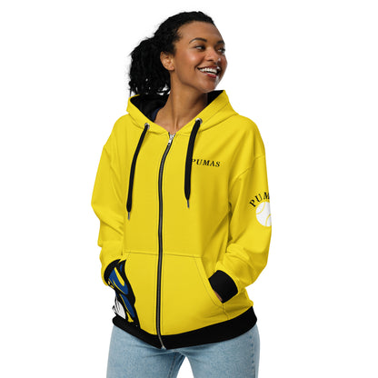 Unisex zip hoodie-Fete Massive