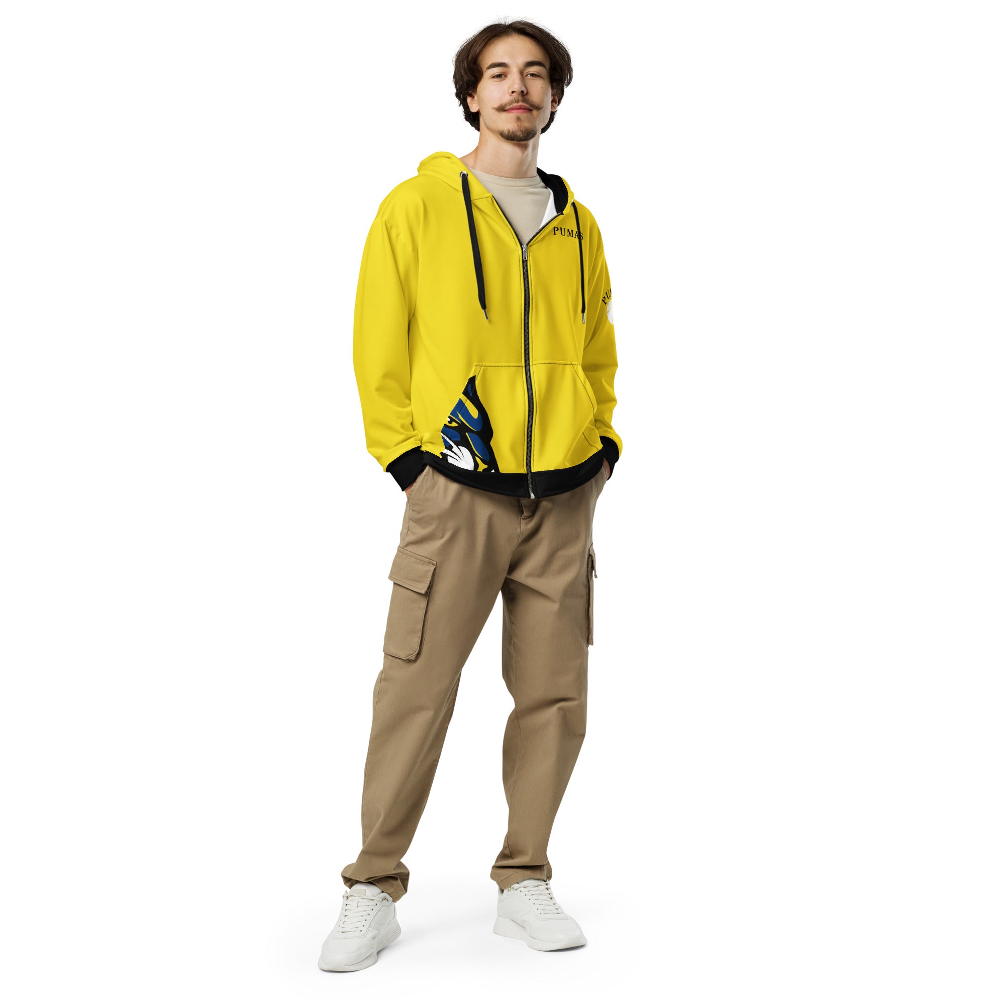 Unisex zip hoodie-Fete Massive