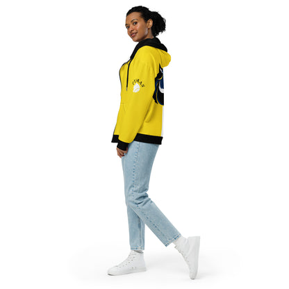 Unisex zip hoodie-Fete Massive