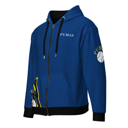 Unisex zip hoodie-Fete Massive