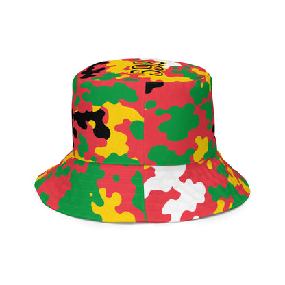 Guyana CAMO Reversible bucket hat-Fete Massive