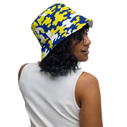 Curacao CAMO Reversible bucket hat-Fete Massive