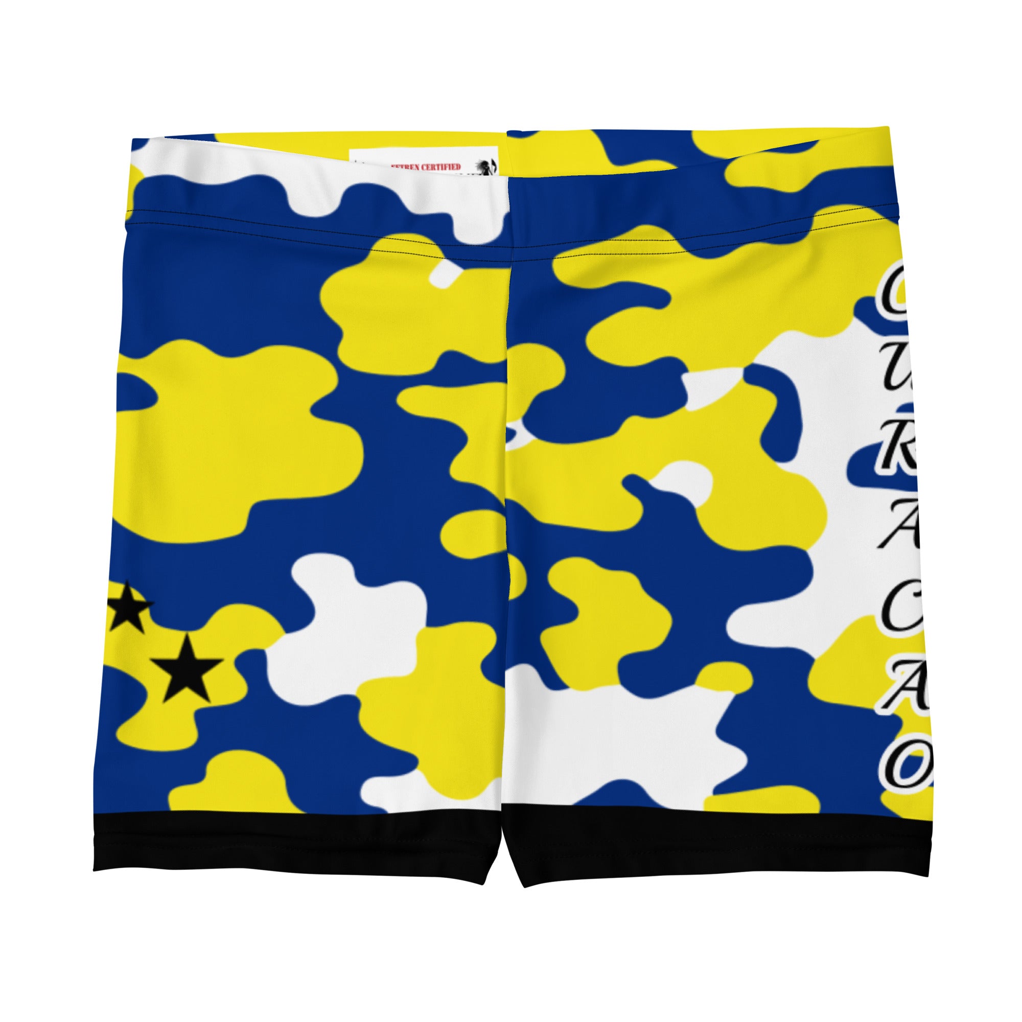 Curacao CAMO Shorts-Fete Massive