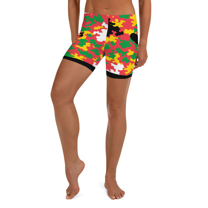 St. Kitts CAMO Shorts-Fete Massive