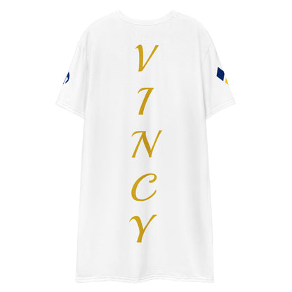 Saint Vincent Vincy T-shirt dress-Fete Massive