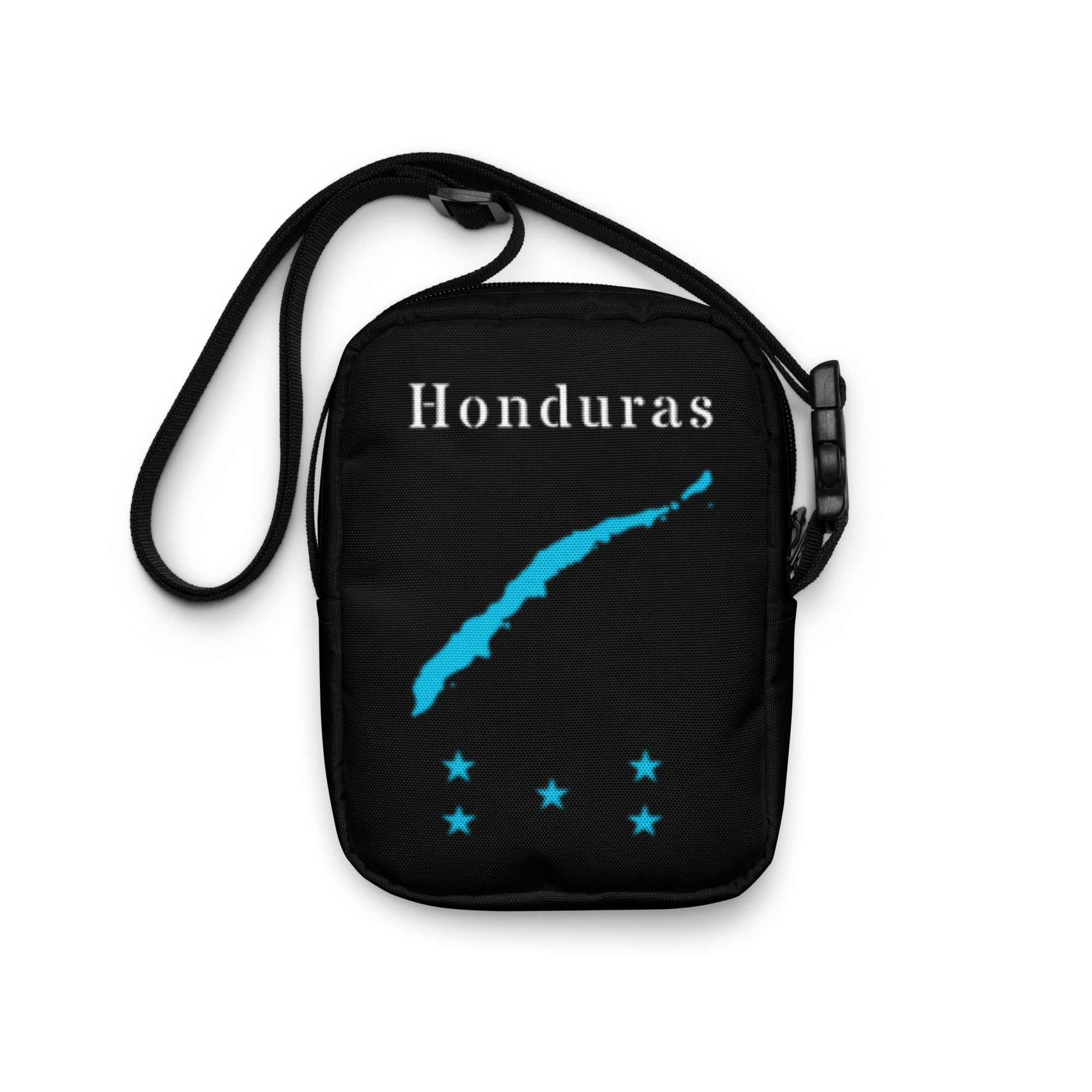 Roatan / Honduras Utility crossbody bag (Black)-Fete Massive