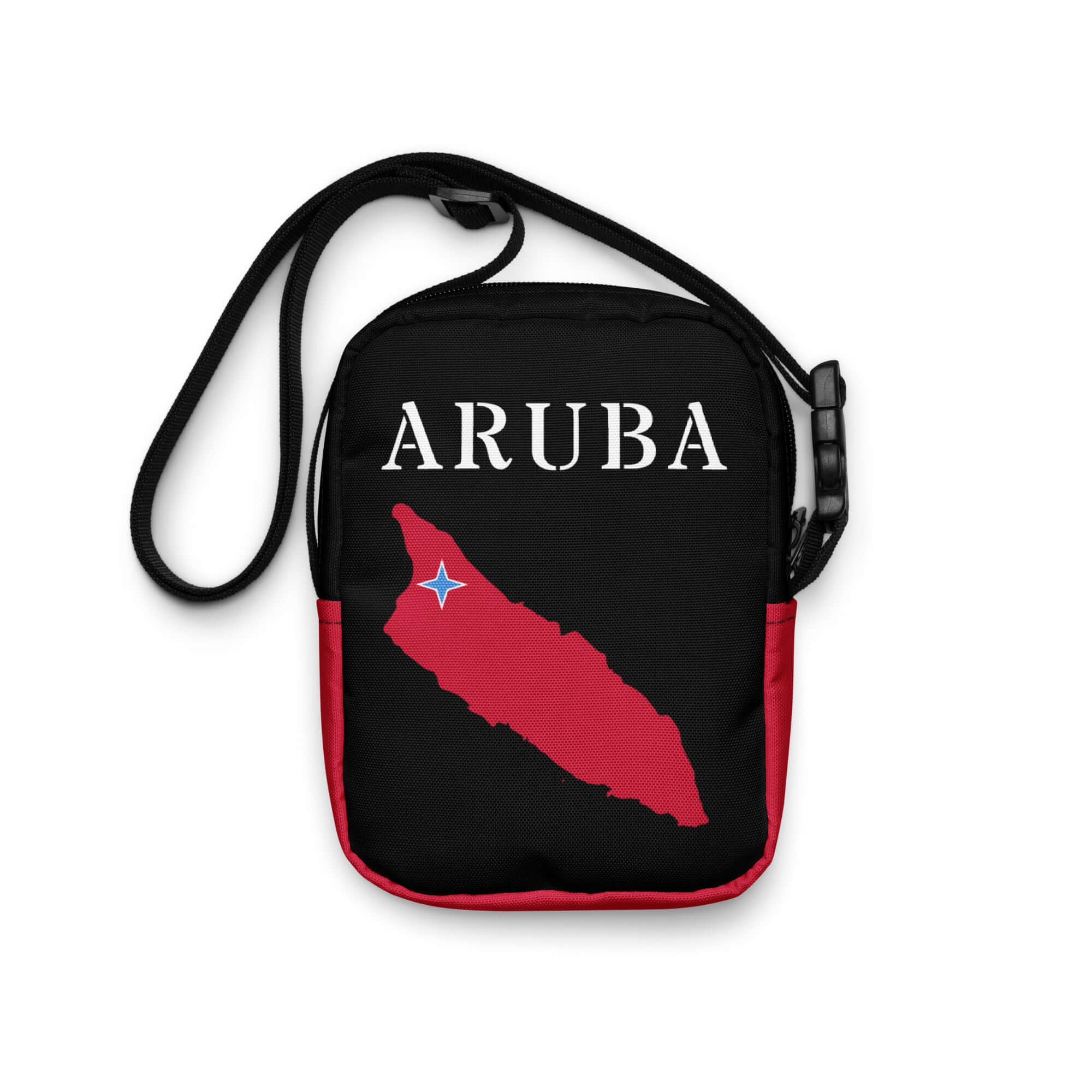 Aruba Utility crossbody bag Red Trim-Fete Massive