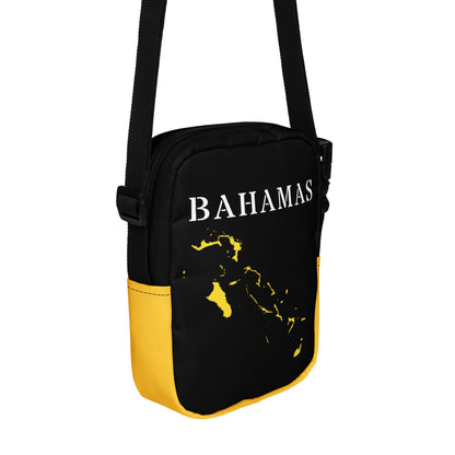 Bahamas Utility crossbody bag (Yellow Trim)-Fete Massive