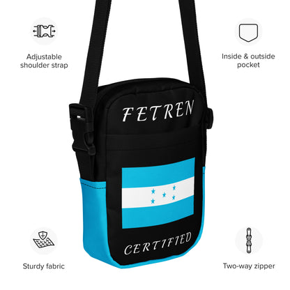 Honduras Utility crossbody (Blue)-Fete Massive