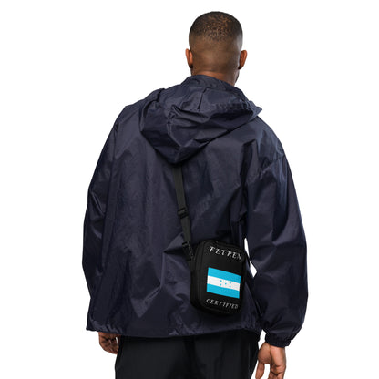 Roatan / Honduras Utility crossbody bag (Black)-Fete Massive