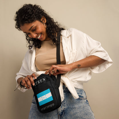 Roatan / Honduras Utility crossbody bag (Black)-Fete Massive