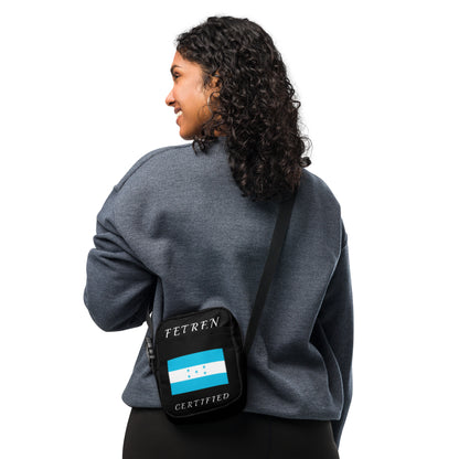 Roatan / Honduras Utility crossbody bag (Black)-Fete Massive
