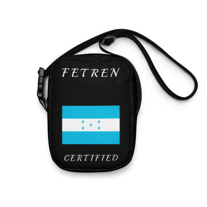Roatan / Honduras Utility crossbody bag (Black)-Fete Massive