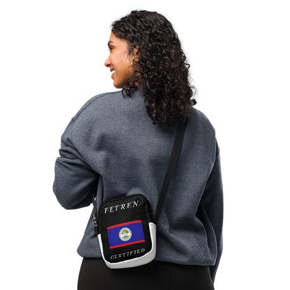Belize Utility crossbody bag (White Trim)-Fete Massive