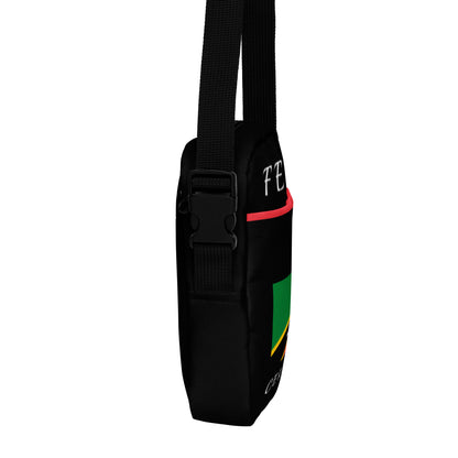 St. Kitts Utility crossbody bag (Black)-Fete Massive