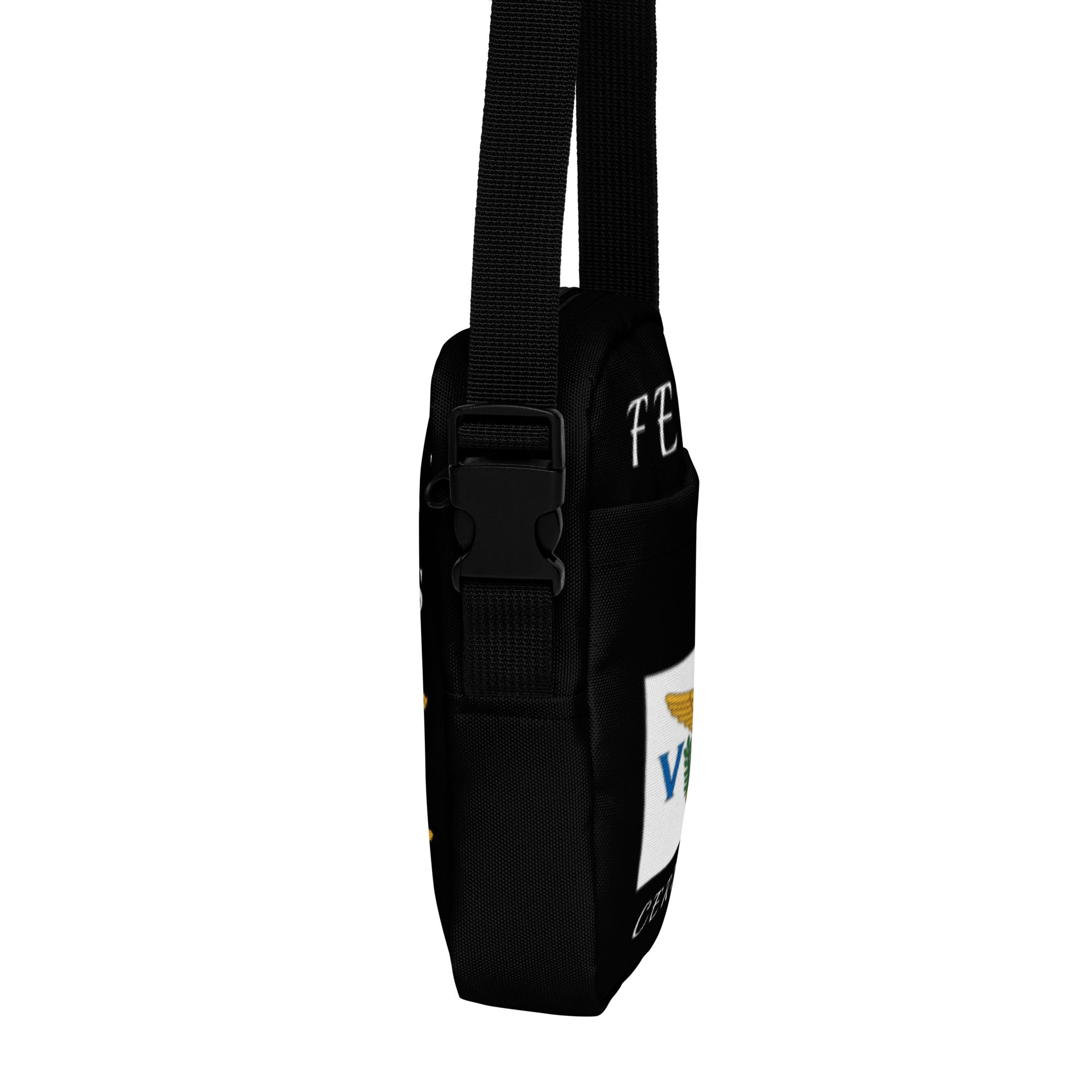Virgin Islands Utility crossbody bag (Black)-Fete Massive