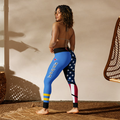 Aruba USA Yoga Leggings-Fete Massive