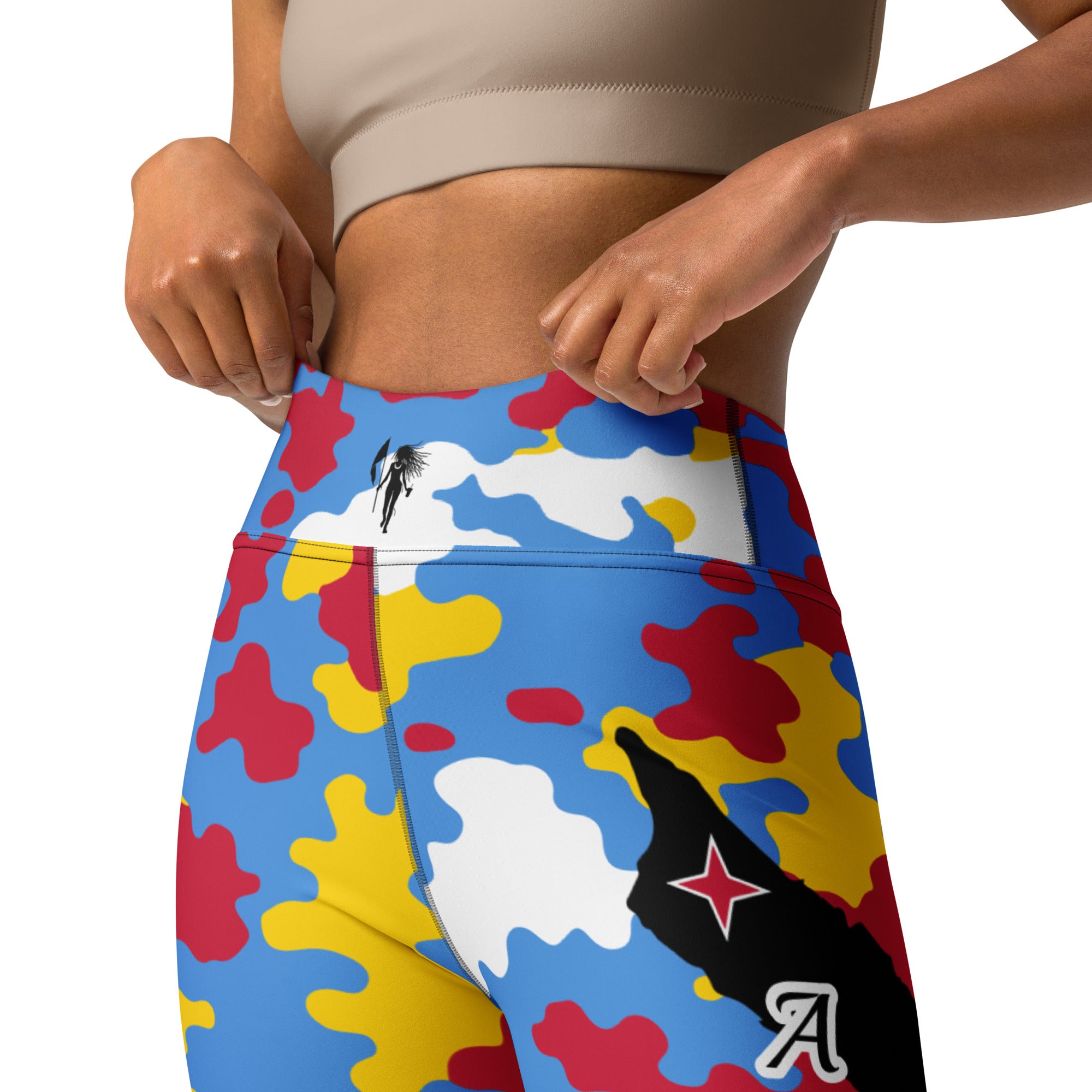 Aruba CAMO Leggings-Fete Massive