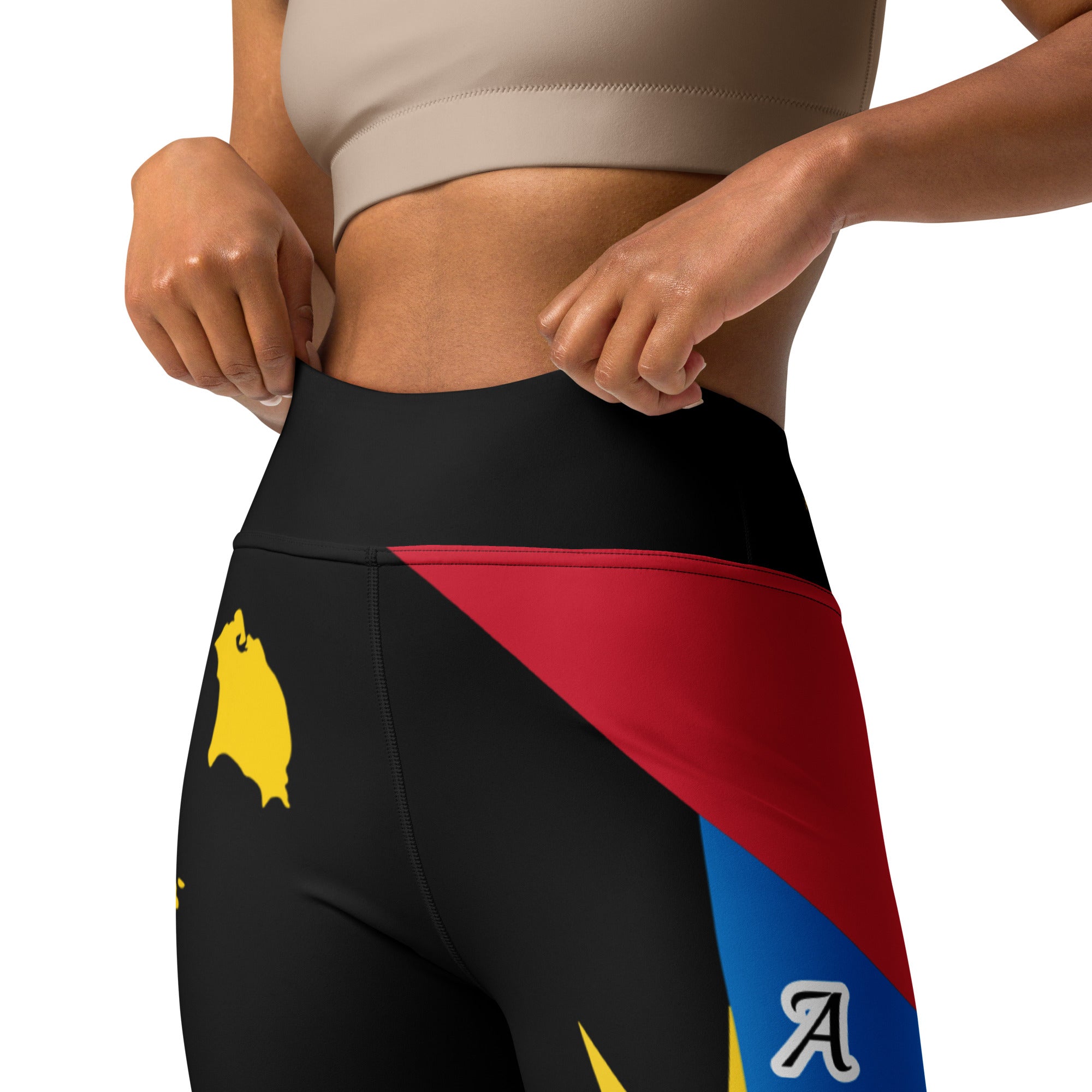 Antigua USA Yoga Leggings-Fete Massive
