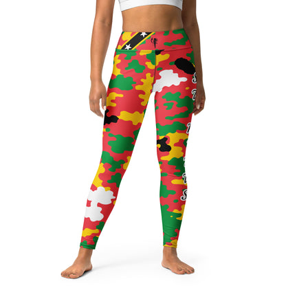 St. Kitts CAMO Leggings-Fete Massive
