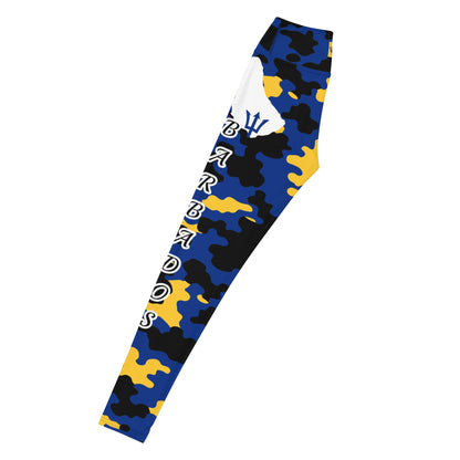Barbados CAMO Leggings-Fete Massive