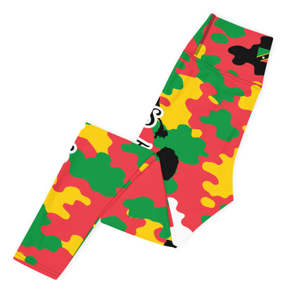 St. Kitts CAMO Leggings-Fete Massive
