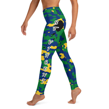 St. Vincent CAMO Leggings-Fete Massive