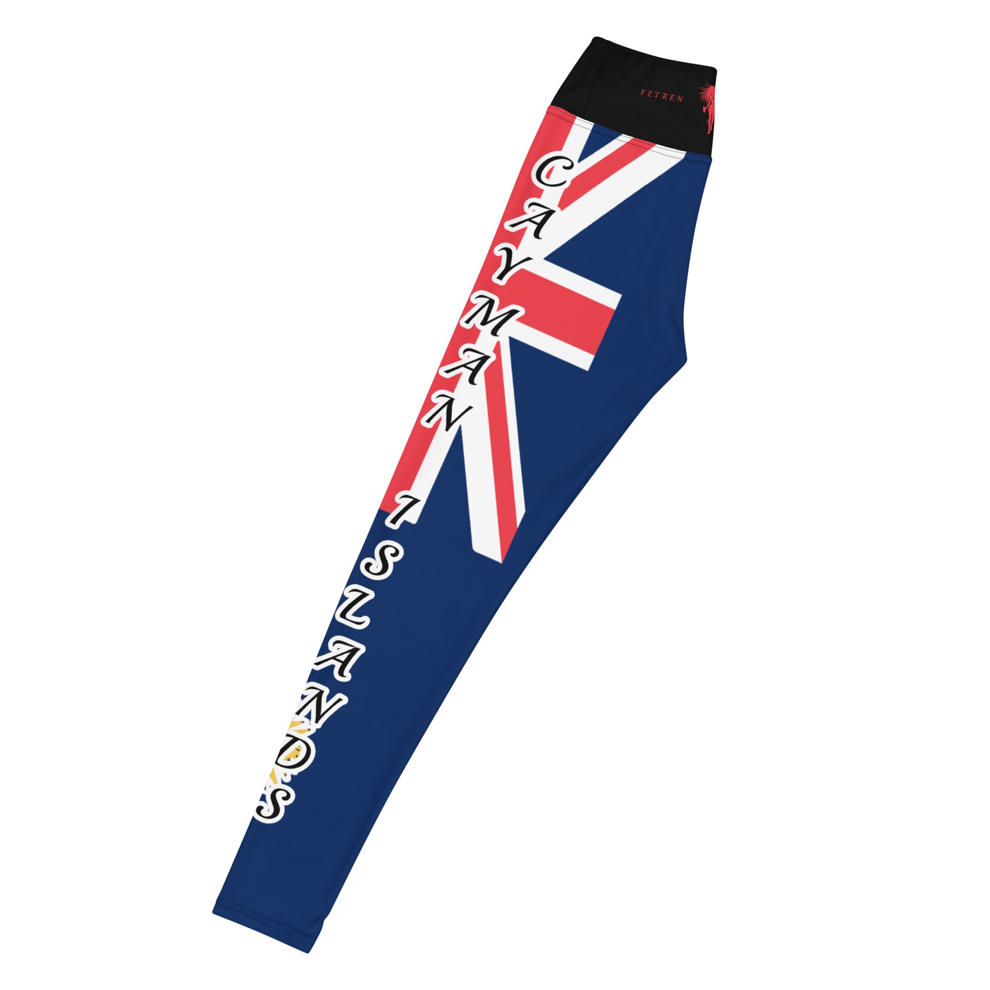 Cayman Islands USA Yoga Leggings-Fete Massive