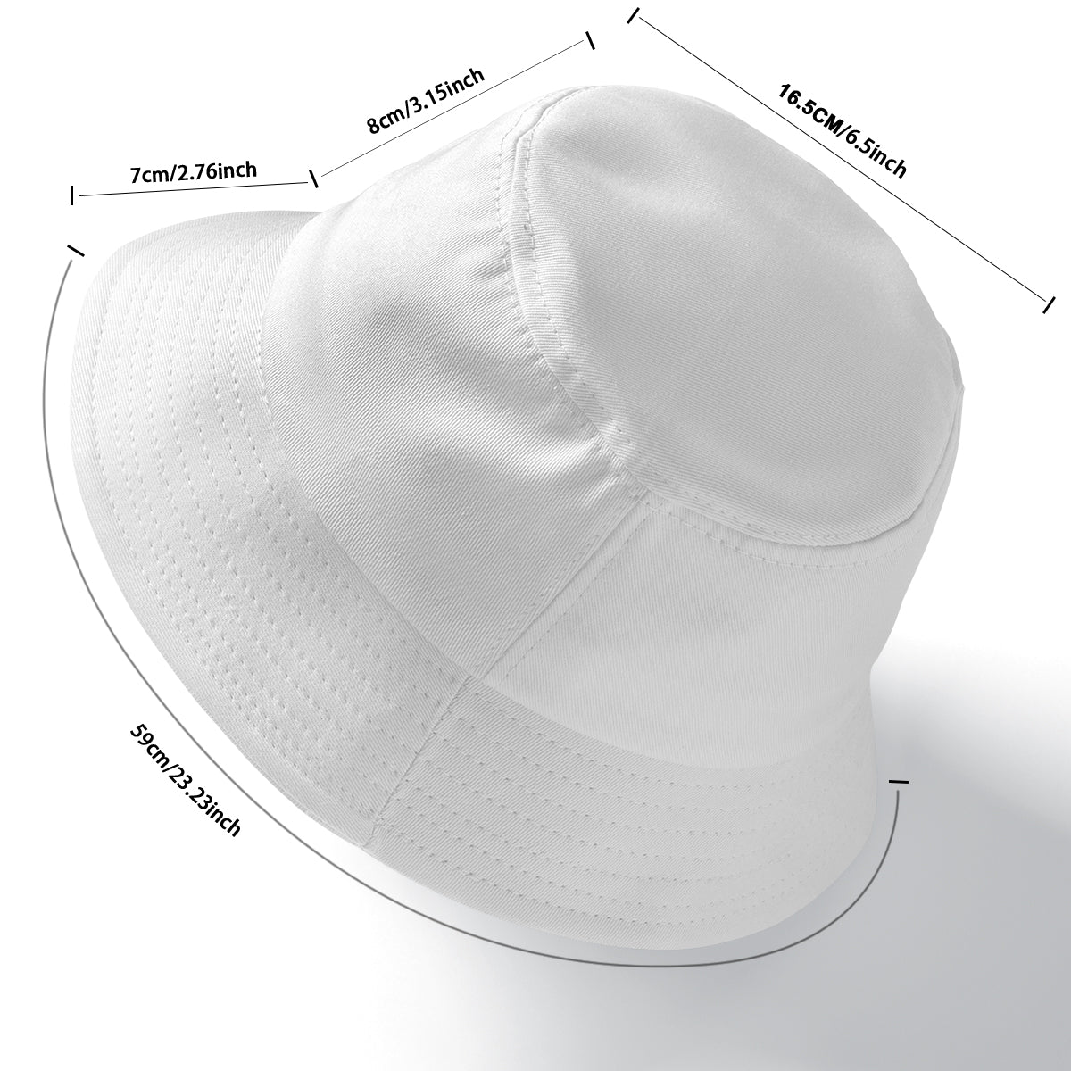 Laurel Wildcats Double-Sided Bucket Hat Blue & White