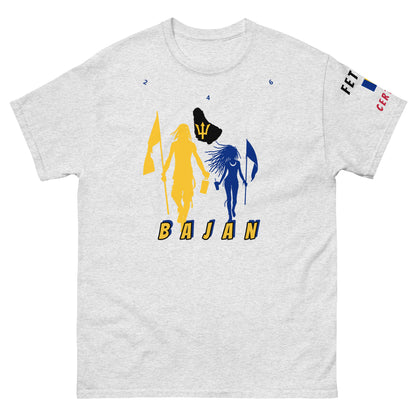 Barbados Flag Mon/Gyal Tee-Fete Massive