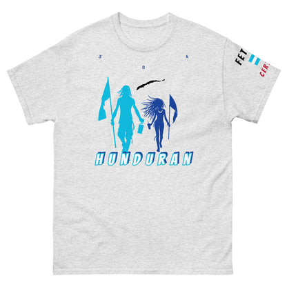 Honduras Flag Mon/Gyal Tee-Fete Massive