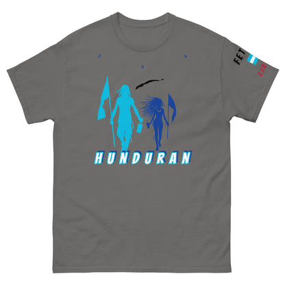 Honduras Flag Mon/Gyal Tee-Fete Massive