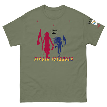 Virgin Islands Flag Mon/Gyal Tee-Fete Massive