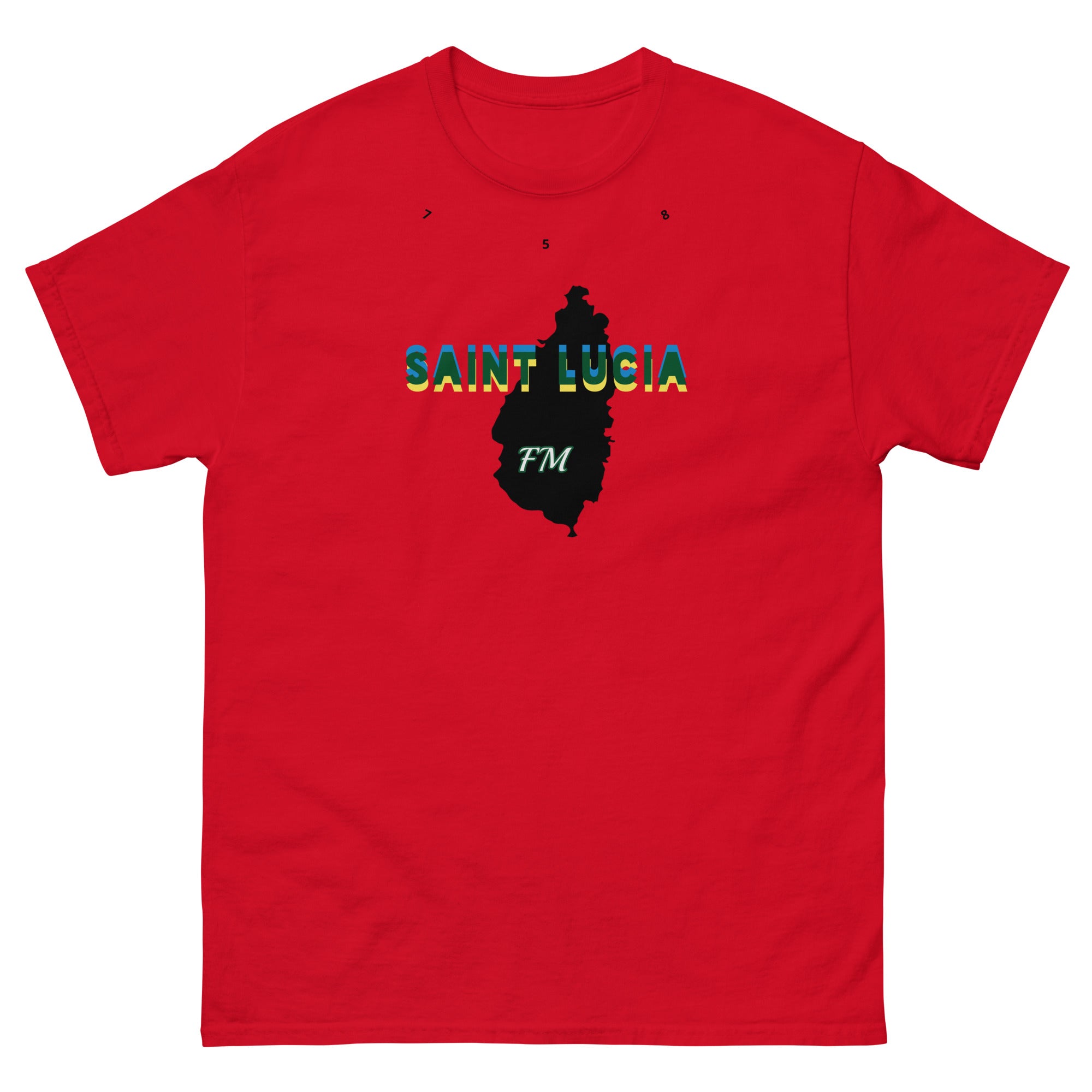 Saint Lucia Triple Word tee-Fete Massive