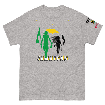 Jamaica Flag Mon/Gyal Tee-Fete Massive