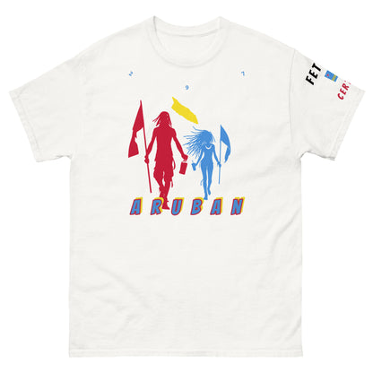 Aruba Flag Mon/Gyal tee-Fete Massive