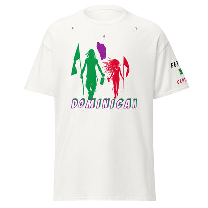Dominica Flag Mon/Gyal Tee-Fete Massive