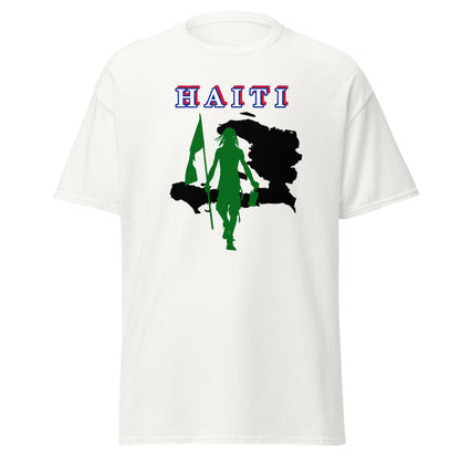 Haiti Island Tee with Flag Mon-Fete Massive