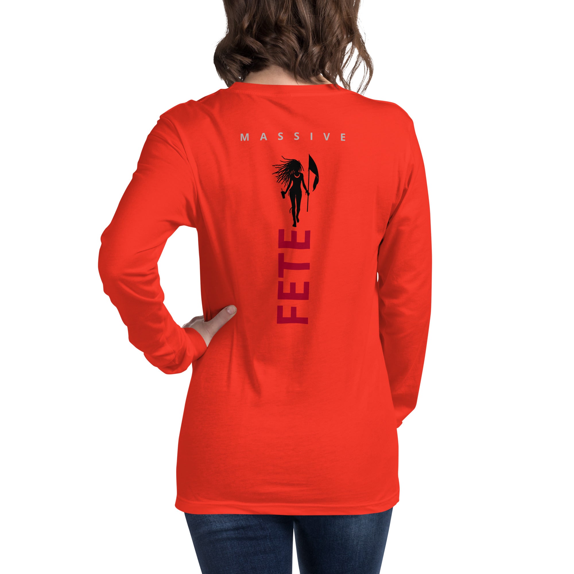 Fete Massive FETE Women Long Sleeve Tee-Fete Massive