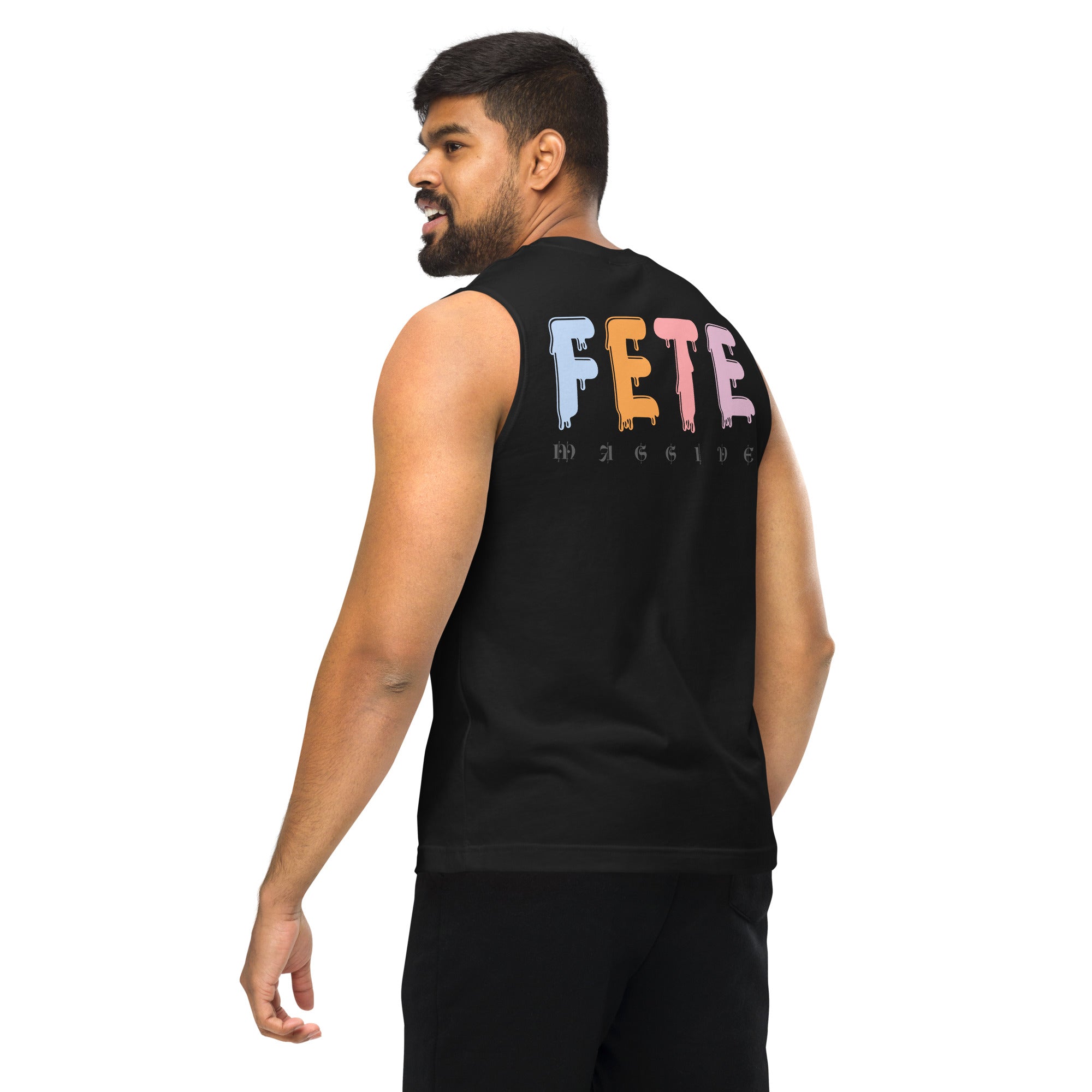 Paint & Powder Muscle Shirt-Fete Massive