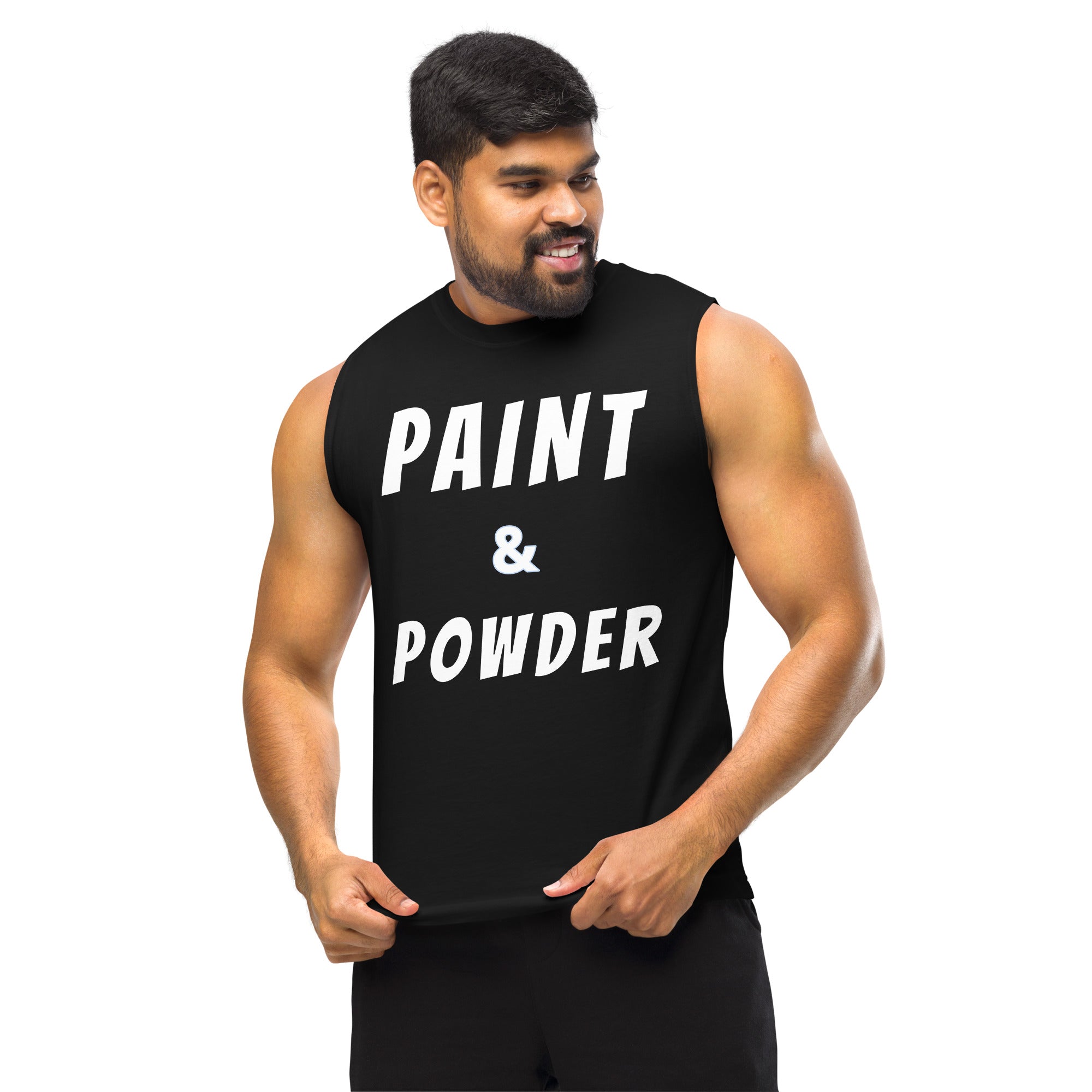 Paint & Powder Muscle Shirt-Fete Massive