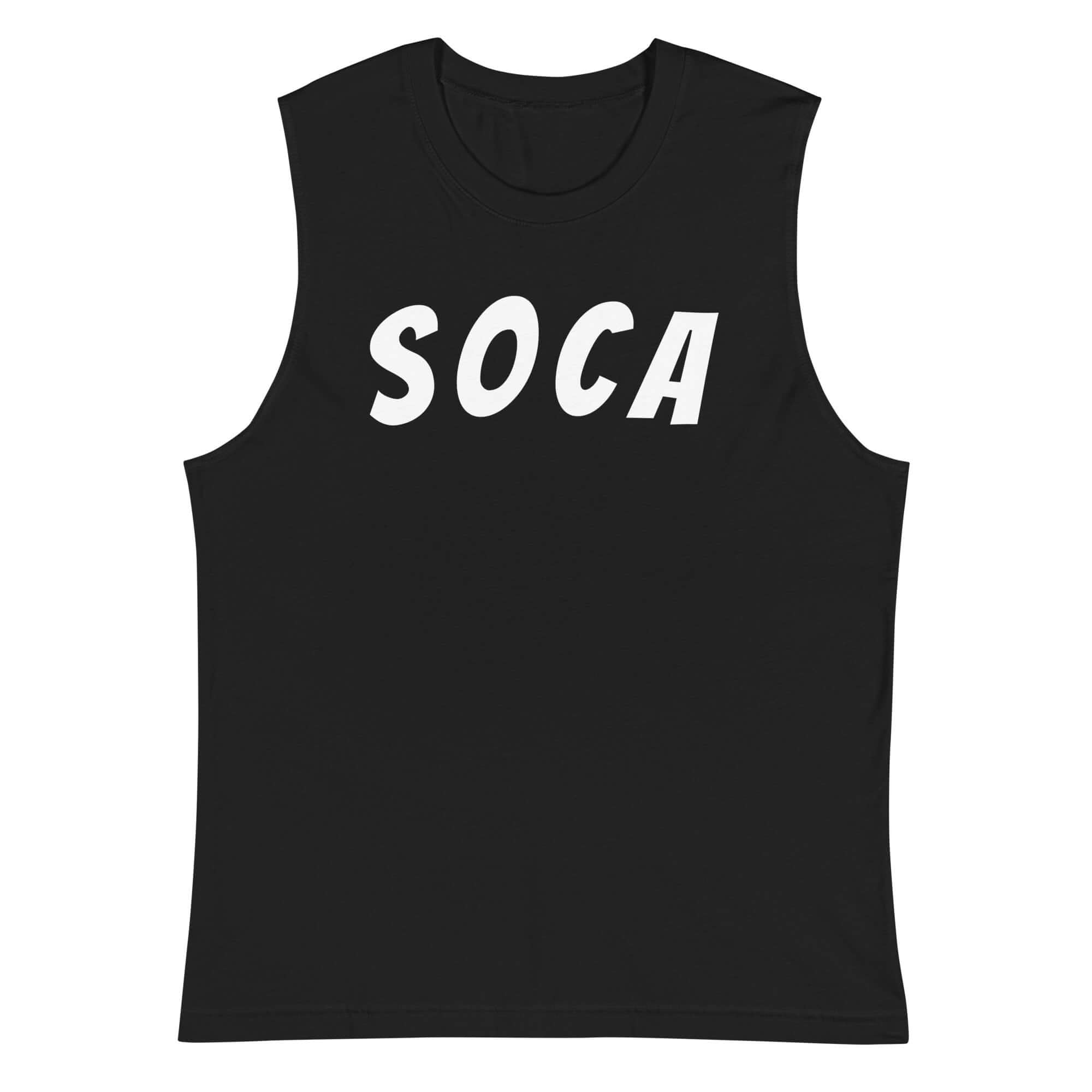 Fete & Soca Muscle Shirt (Unisex)-Fete Massive