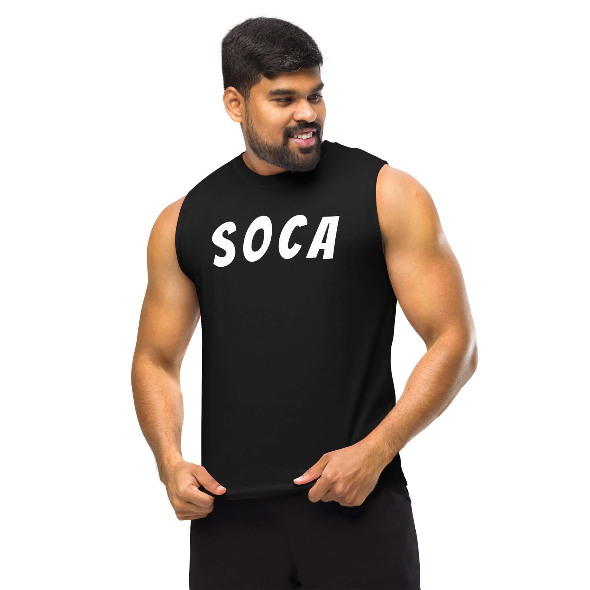 Fete & Soca Muscle Shirt (Unisex)-Fete Massive