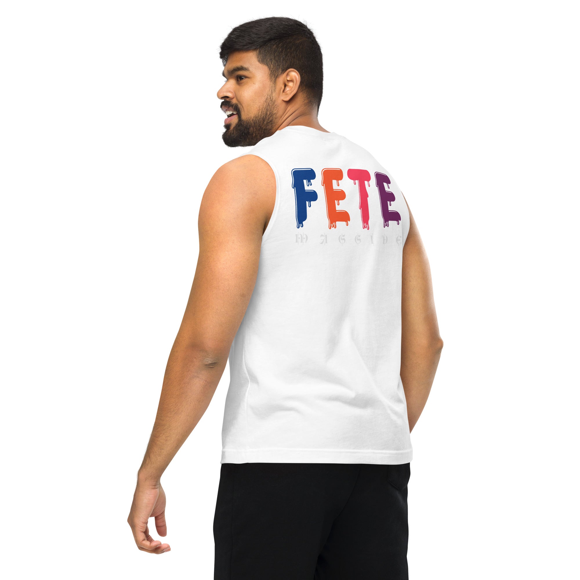 Paint & Powder Muscle Shirt-Fete Massive